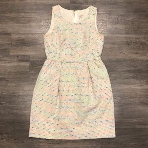 J. Crew Multicolor Tweed Dress 4